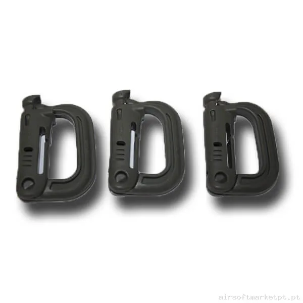 Mosquetón Fma Tb922 Polímero verde od Pack 3u — Outros — Airsoft Market PT