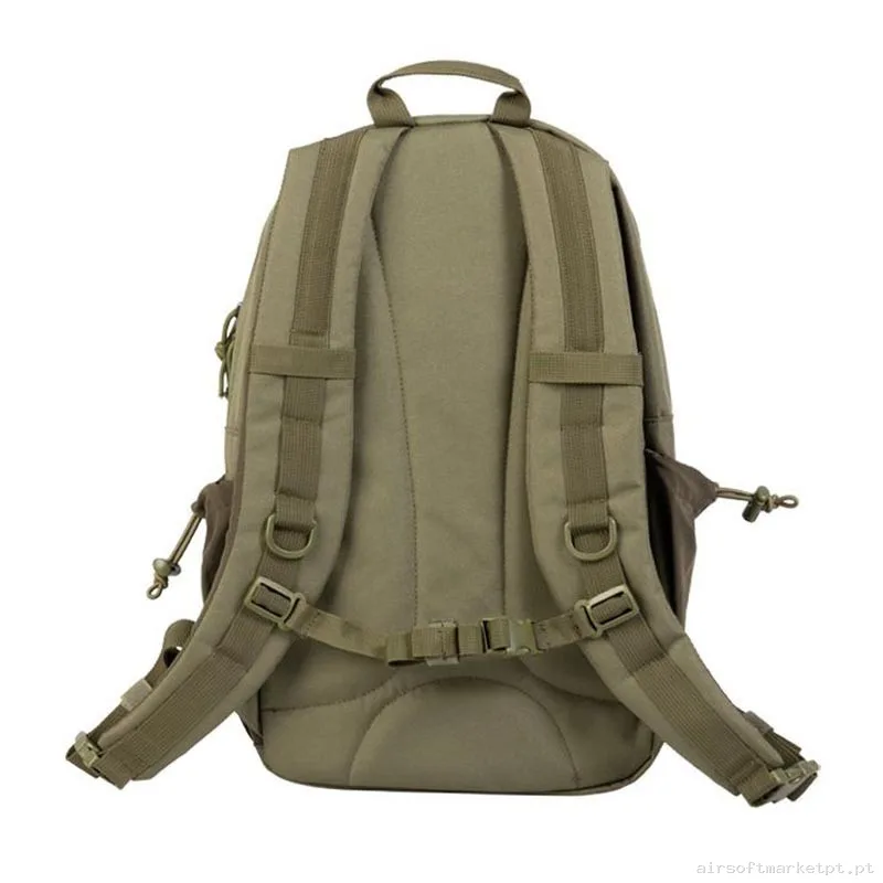 MOCHILA MOLLE DELTA TACTICS RAIDER CORTE LÁSER 25L VERDE OD — Sacos & Mochilas — Airsoft Market PT (foto 2)