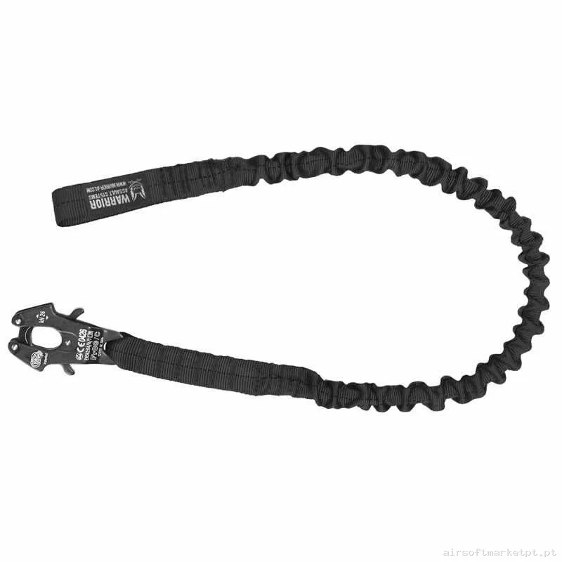 Correa Tática Lifeline Warrior Assault Frog Personal Retention Lanyard negro — Gear Táctico — Airsoft Market PT