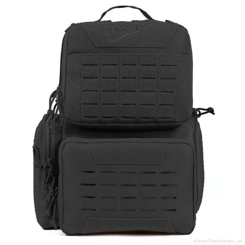 Mochila Tática Conquer Range Edc Backpack negra — Sacos & Mochilas — Airsoft Market PT