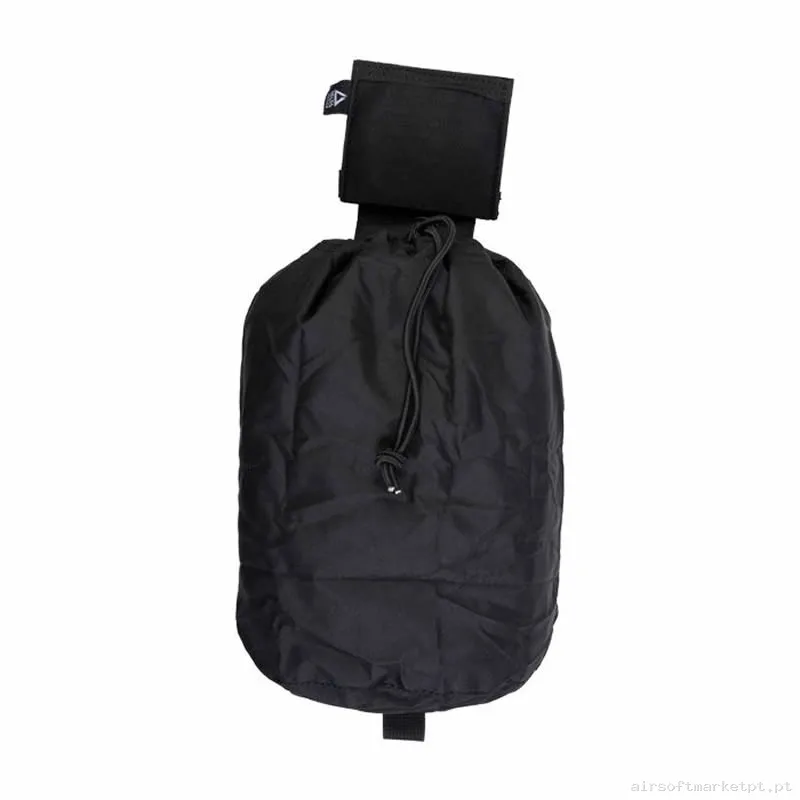 BOLSA DE DESCARGA ENROLLÁVEL DELTA TACTICS MK1 PRETA — Coletes & Rigs — Airsoft Market PT