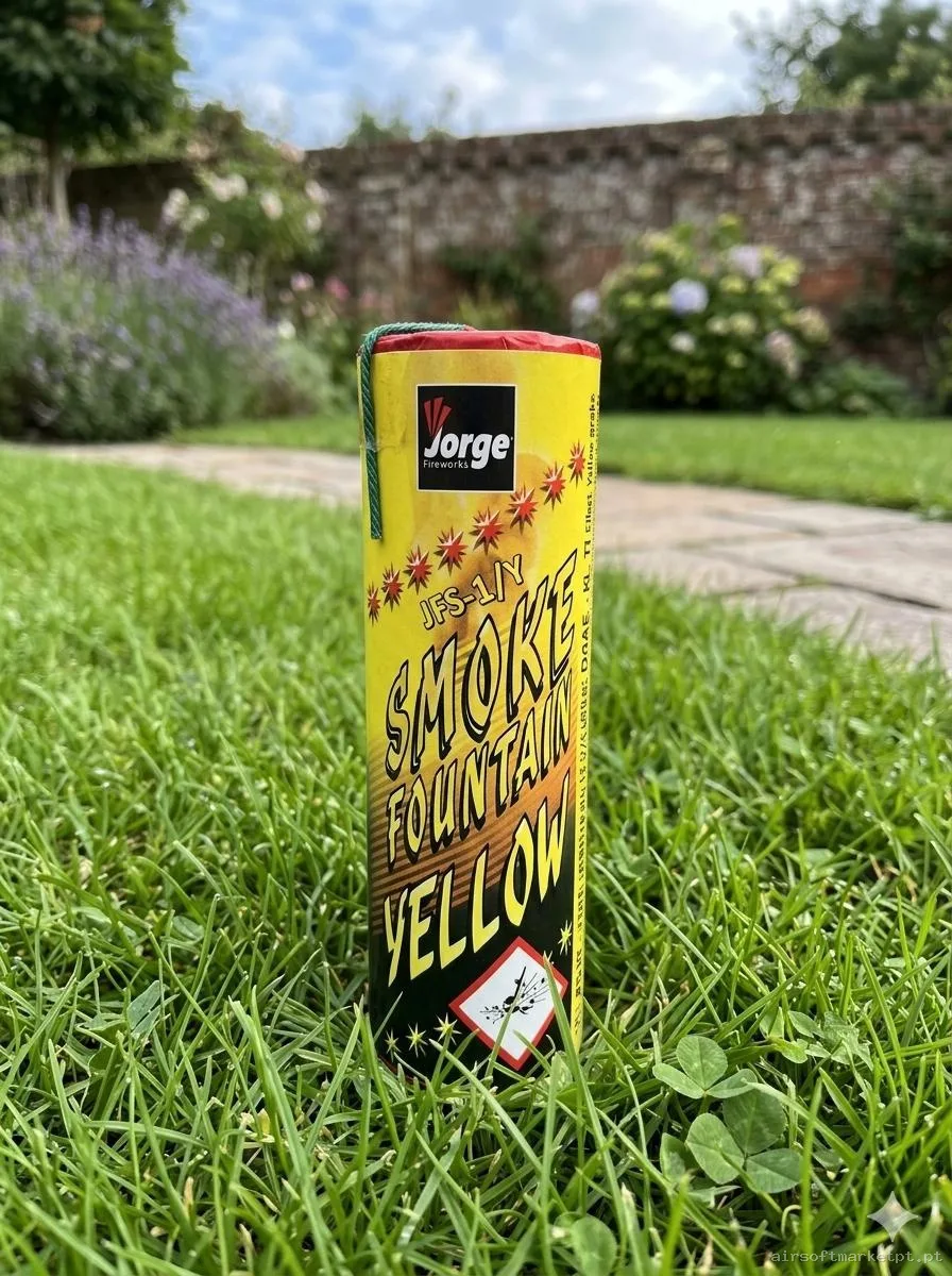 Fumo colorido amarelo 40seg — Grenades & Lançadores — Airsoft Market PT