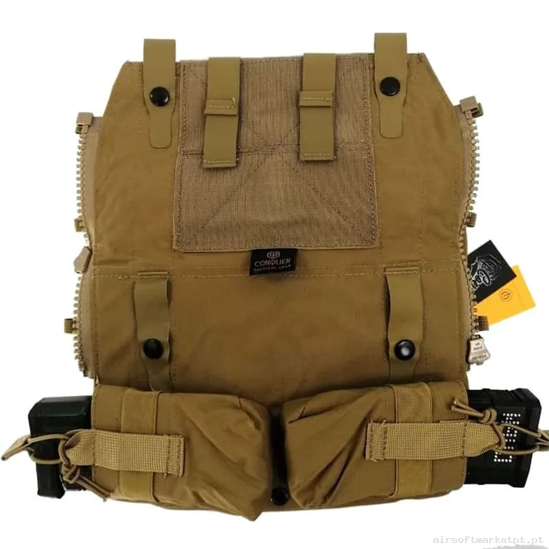 Conquer C3 Expert Backpanel Coyote — Coletes & Rigs — Airsoft Market PT (foto 2)