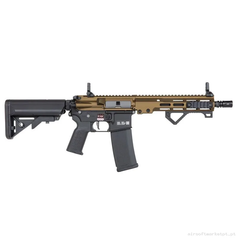 RÉPLICA AEG SA-P23 PRIME ASTER II MOTOR BRUSHLESS SPECNA ARMS NEGRA/BRONCE — Rifles de Assalto (AR/M4/AK) — Airsoft Market PT (foto 2)