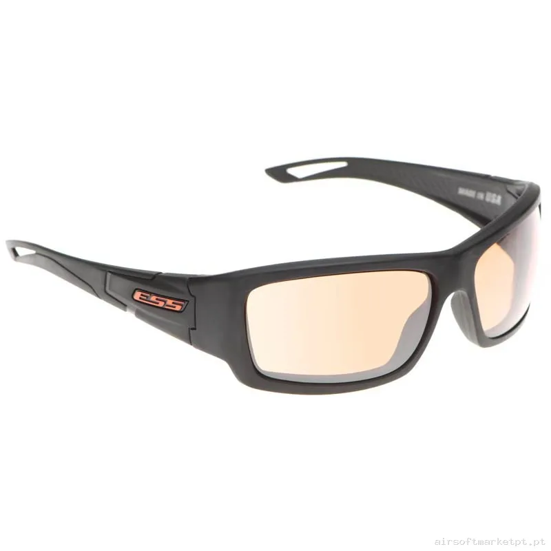 ÓCULOS ESS CREDENCE ESPELHADOS COBRE PC LARANJA PRETOS — Proteção Ocular & Facial — Airsoft Market PT