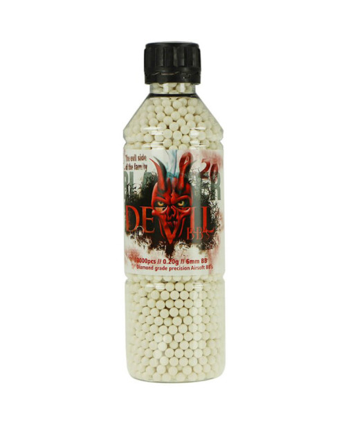 Bbs 0.20g 3000pcs Devil Blaster - ASG — Munição (BBs) — Airsoft Market PT
