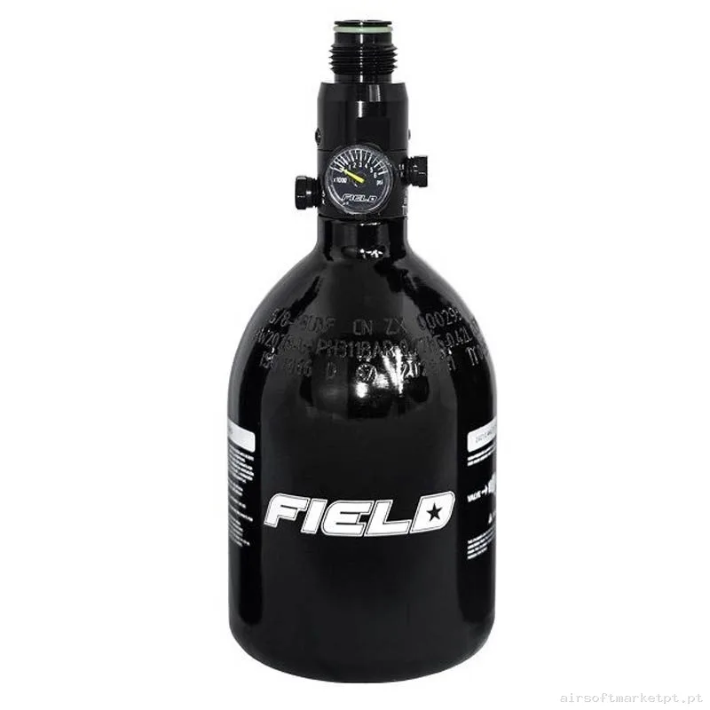 HPA Botella Spirit Field 0.4l 3000 Psi 26 Ci preta — HPA & Linhas — Airsoft Market PT