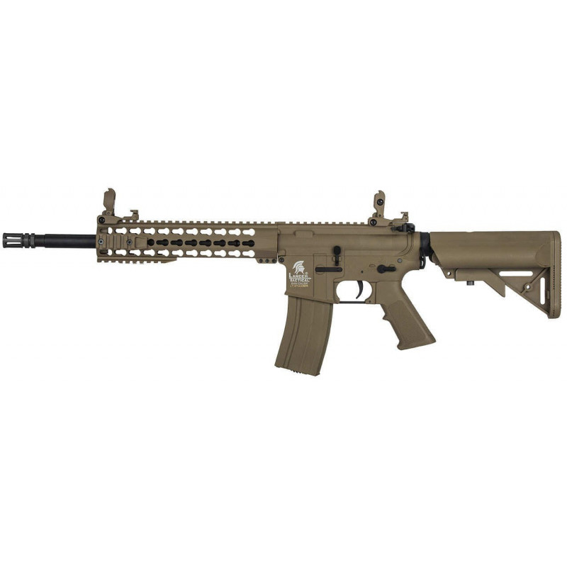 AEG LT-19 Gen2 M4 Keymod 10” TAN [Lancer Tactical] — Rifles de Assalto (AR/M4/AK) — Airsoft Market PT