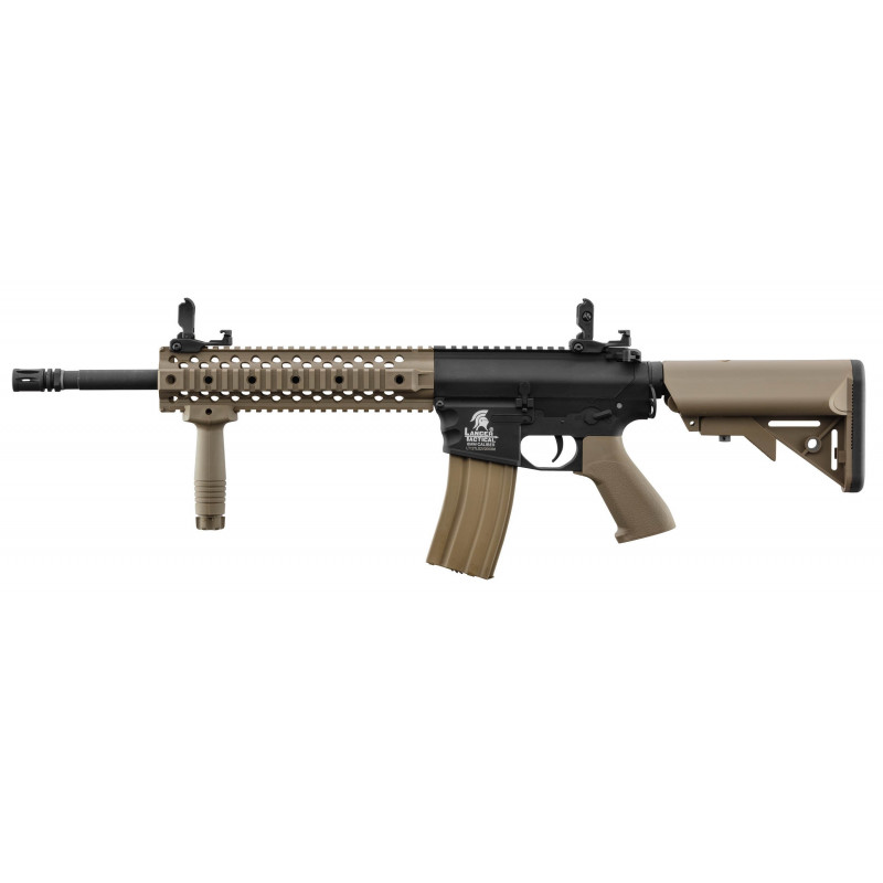 AEG LT-12 Gen2 M4 Ris EVO Preta/Coyote [Lancer Tactical] — Rifles de Assalto (AR/M4/AK) — Airsoft Market PT