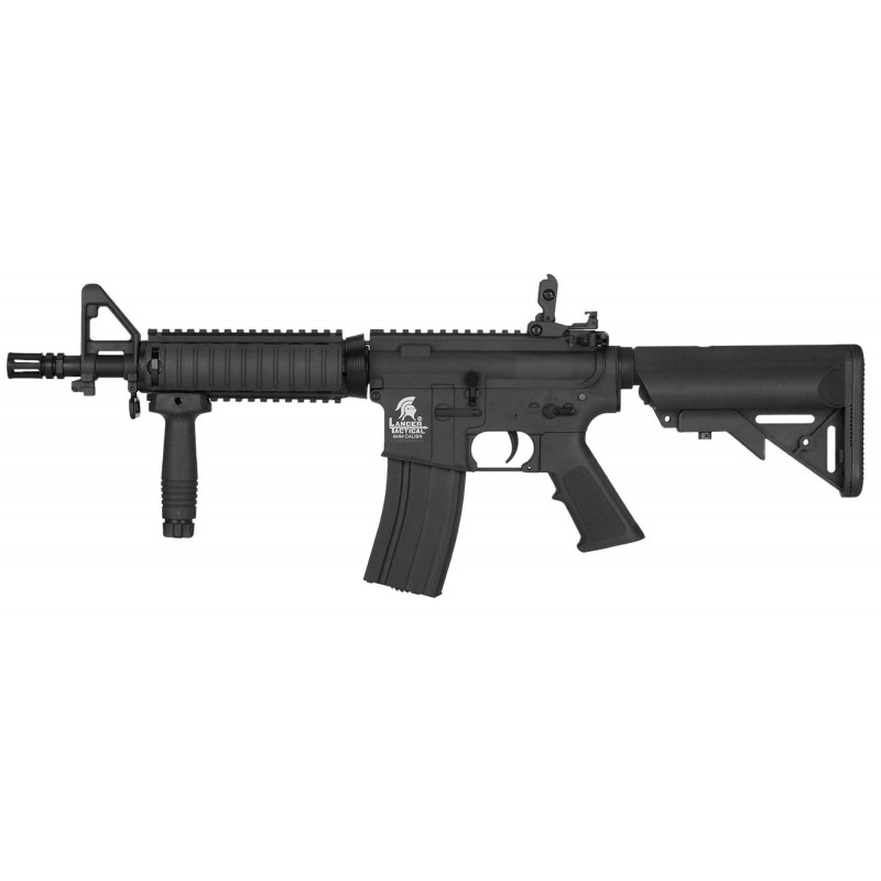 AEG LT-02 M4 CQBR Preta [Lancer Tactical] — Rifles de Assalto (AR/M4/AK) — Airsoft Market PT