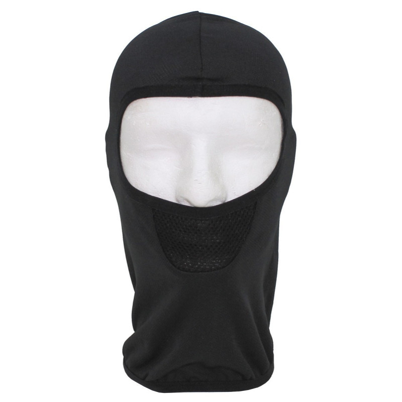Balaclava Táctica Preta [MFH] — Vestuário (Fardas) — Airsoft Market PT