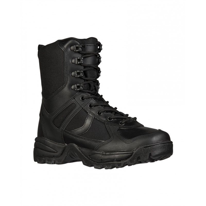Botas "Patrol" c/ ZIP Pretas [Miltec] — Calçado — Airsoft Market PT