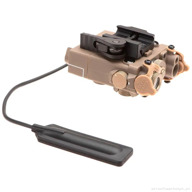 Externo An/Peq Dbal Wadsn Iluminador Laser +Ir Terra Escura — Acessórios & Componentes — Airsoft Market PT