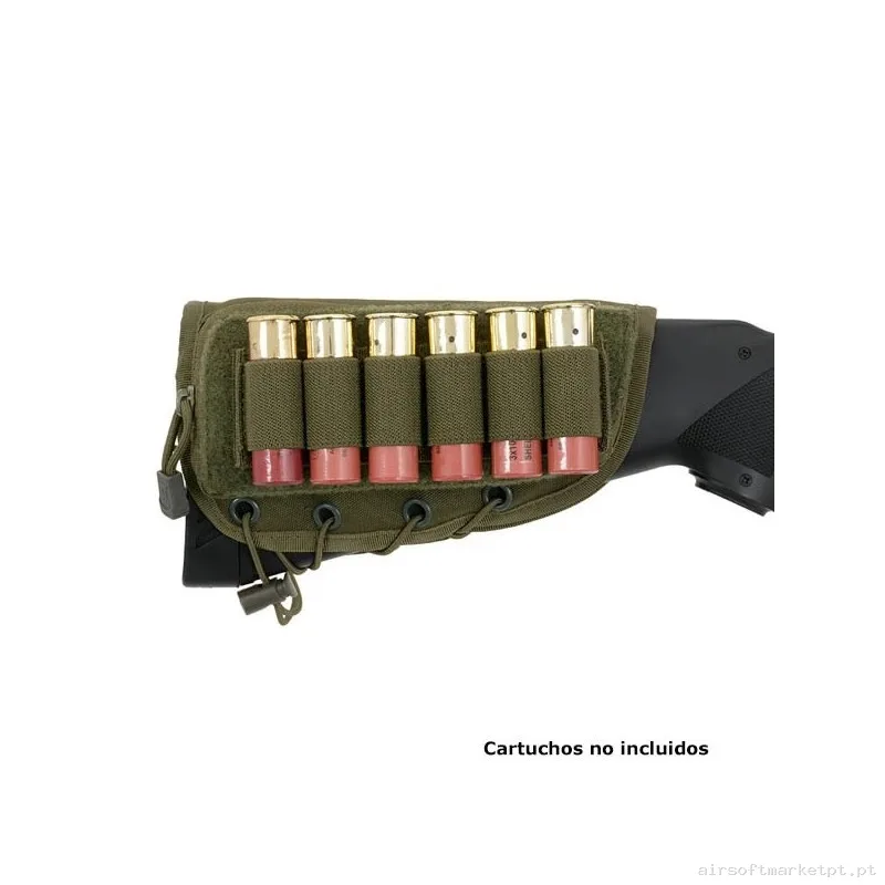 Pouch Porta Cartuchos De Escopeta Gen2 - Verde OD — Coletes & Rigs — Airsoft Market PT