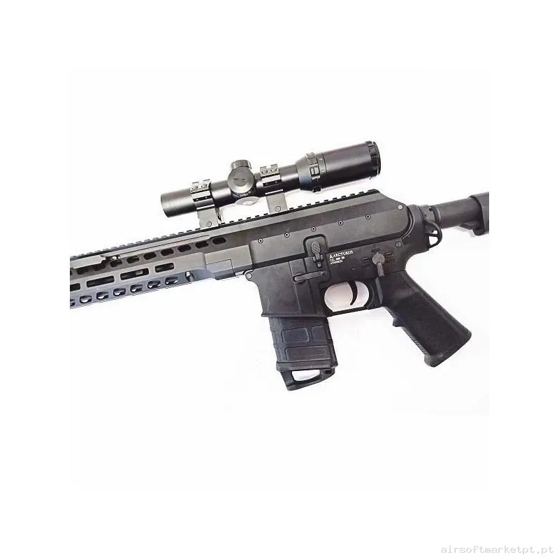Mira Retro-iluminada 1-4x24 Short Dot Raccoon DMR - Buena Calidad — Miras & Ópticas — Airsoft Market PT (foto 2)