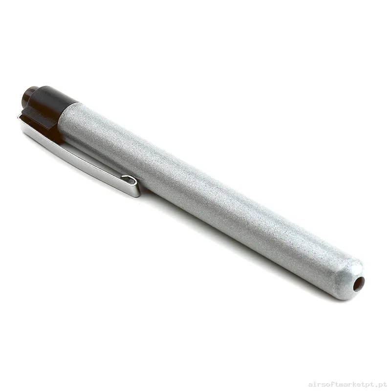 Lanterna de Mão Oem Estilo Caneta cinza — Lanternas & Lasers — Airsoft Market PT