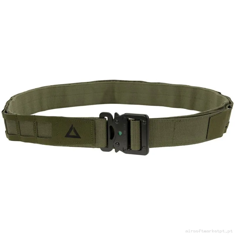 Cinturão tático MOLLE Delta Tactics Raider Láser Cut verde od — Gear Táctico — Airsoft Market PT