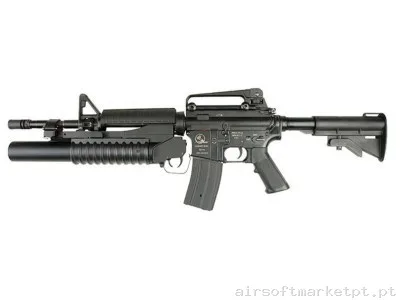 Lançagranadas M4 / M16 M203 80mm Double Bell — Grenades & Lançadores — Airsoft Market PT (foto 3)