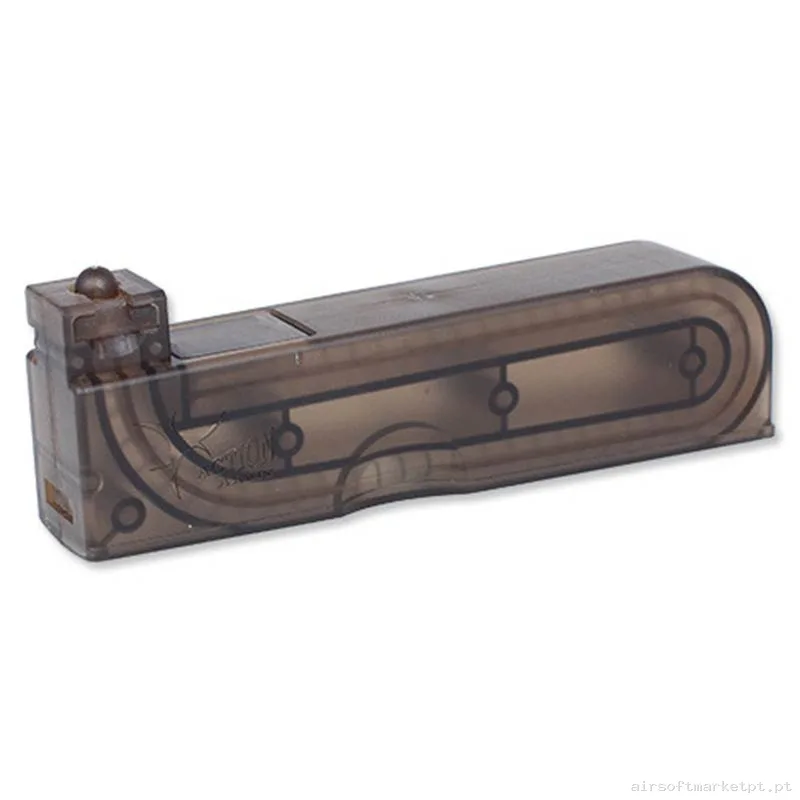 Magazine Réplica Cerrojo VSR-10 Action Army 50 Bbs negro — Carregadores / Magazines — Airsoft Market PT