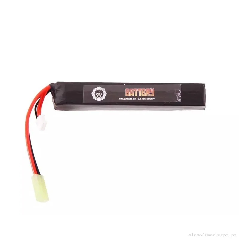 BATERIA LIPO 11.1V 1500MAH 15C DUEL CODE — Baterias & Carregadores — Airsoft Market PT