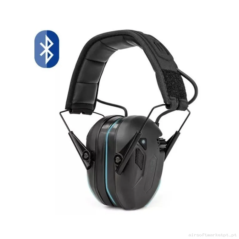 CASCOS EARMOR M300T-BK CON BLUETOOTH NEGRO — Rádios & Comunicação — Airsoft Market PT