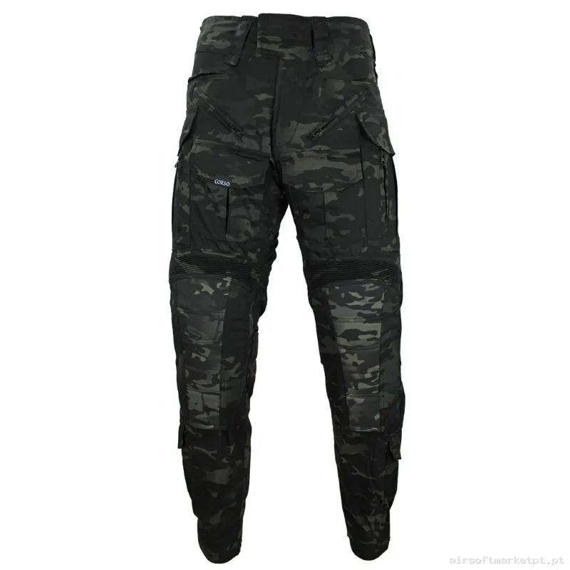 Pantalón Corso Blackbeard Combate Mk2 Multicam Black - XXL — Vestuário (Fardas) — Airsoft Market PT