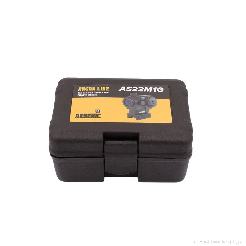 Red Dot T1 Arsenic Argon AS22M1G negro — Miras & Ópticas — Airsoft Market PT (foto 3)