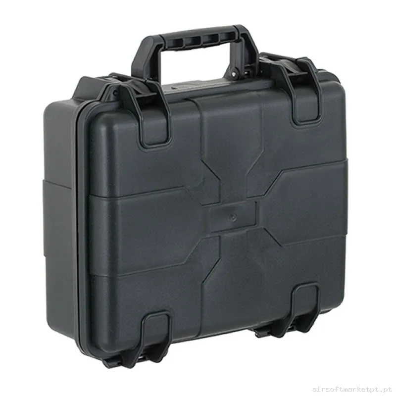 Maletín rigido FMA NEGRO ACOLCHACO 28x24.5x10.8 cm — Sacos & Mochilas — Airsoft Market PT