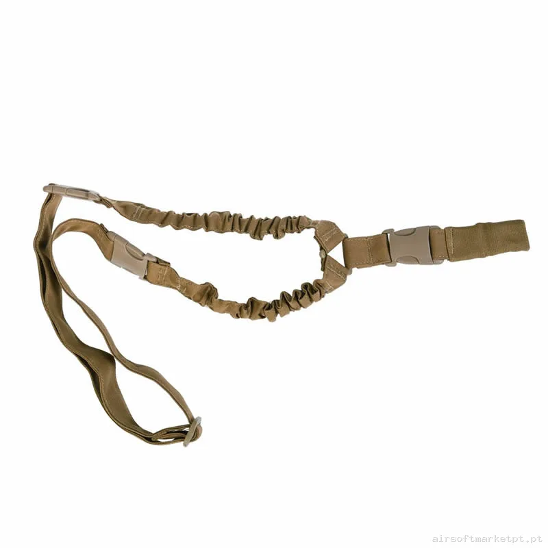 Correia Tática 1 Ponto Extração Rápida de 3 Pontos Delta Tactics tan — Gear Táctico — Airsoft Market PT