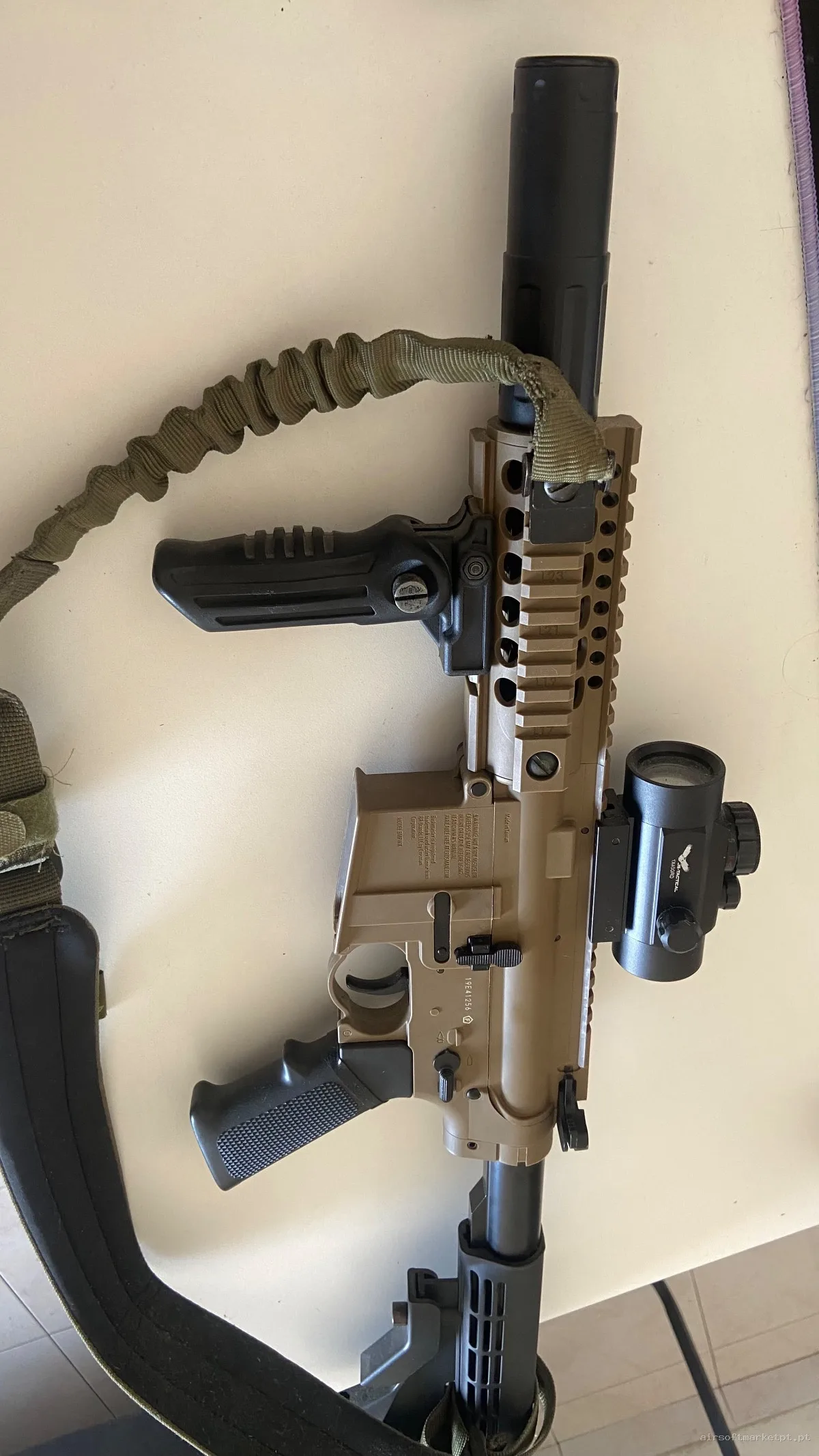 Crosman Bushmaster 4,5mm MPW FULLAUTO — Rifles de Assalto (AR/M4/AK) — Airsoft Market PT (foto 3)