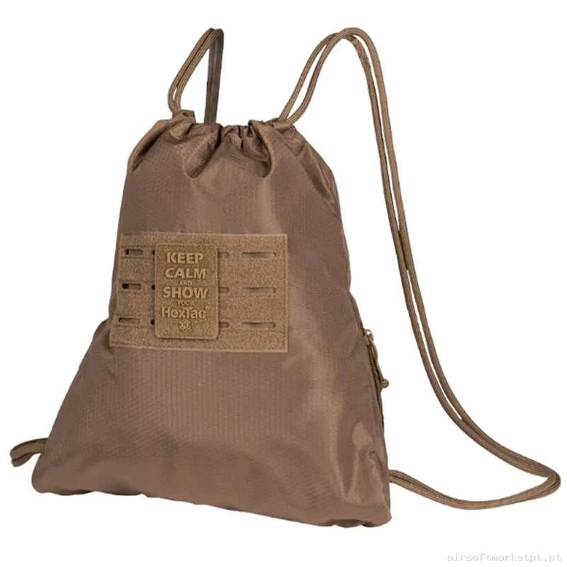 Mochila Esportiva MOLLE Mil-Tec Preta Bolsa Esportiva Hextac Coyote Escuro — Sacos & Mochilas — Airsoft Market PT