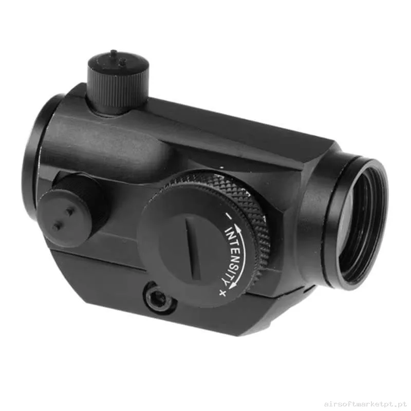 Mira Ponto vermelho T1 Aim-O RD-1 negro — Miras & Ópticas — Airsoft Market PT