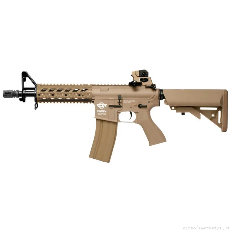 Réplica airsoft AEG M4 G&G Cm16 Raider tan — Rifles de Assalto (AR/M4/AK) — Airsoft Market PT