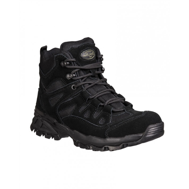 Botas Squad 5" Pretas [Miltec] — Calçado — Airsoft Market PT