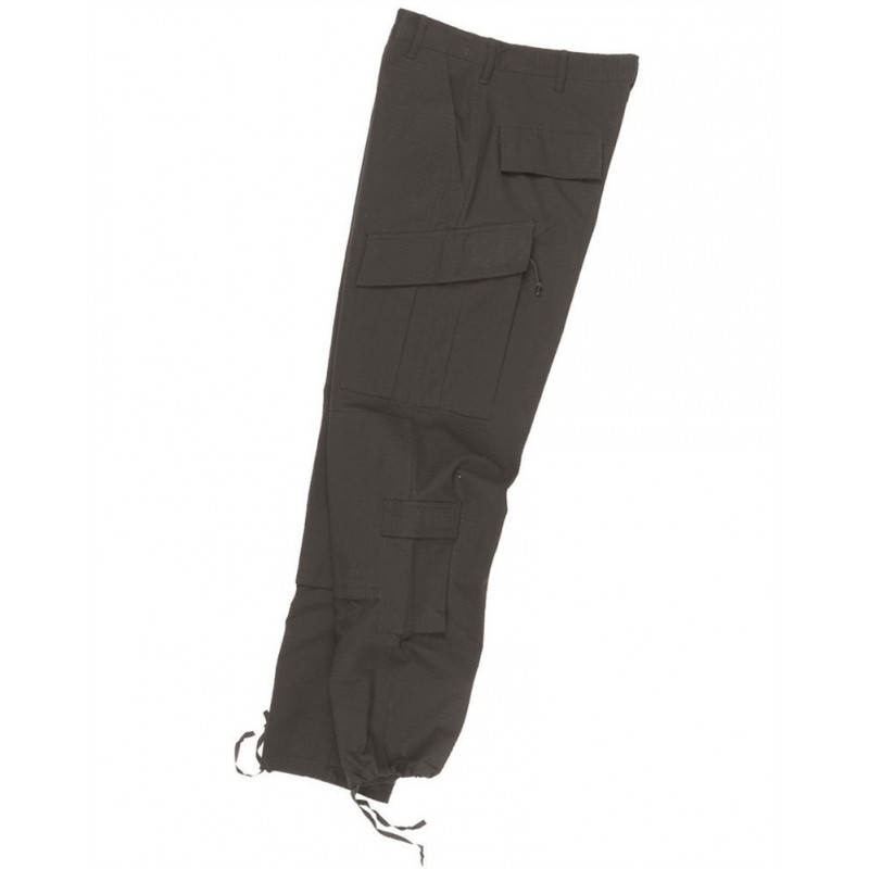 Calças ACU Ripstop Pretas [Miltec] — Vestuário (Fardas) — Airsoft Market PT