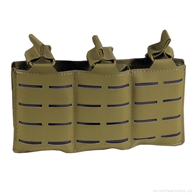 Pouch Corso Cargador M4 Triple Dagger Mk1 Láser Coyote — Coletes & Rigs — Airsoft Market PT