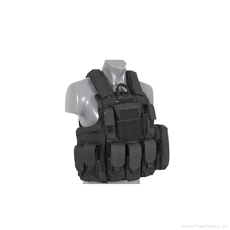 Chaleco Ciras - Negro — Coletes & Rigs — Airsoft Market PT
