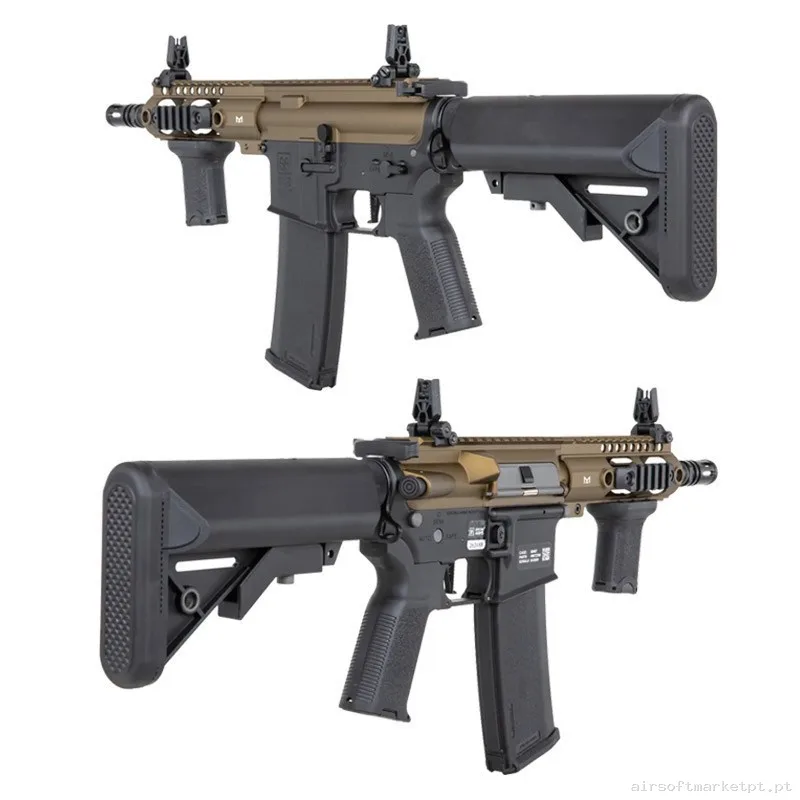RÉPLICA AEG SA-P21 PRIME ASTER II MOTOR BRUSHLESS SPECNA ARMS NEGRA/BRONCE — Rifles de Assalto (AR/M4/AK) — Airsoft Market PT (foto 3)