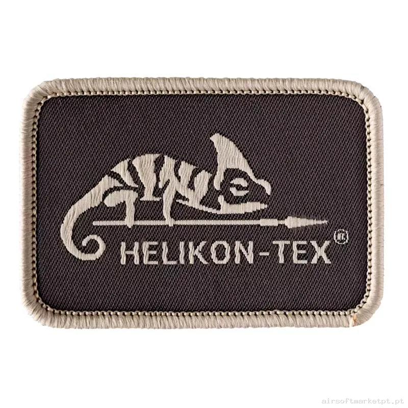 Parche Tela Helikon-Tex Logo Patch coyote — Patches & Decoração — Airsoft Market PT