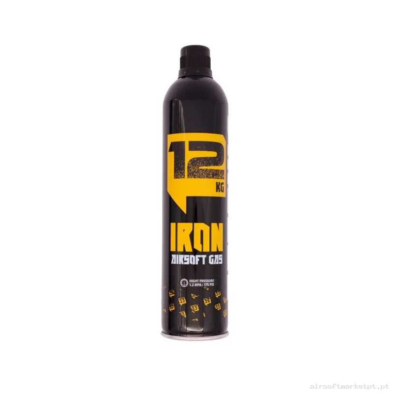 Botella Green Gas Arsenic Iron 12kg sin silicona — Gás & CO2 — Airsoft Market PT