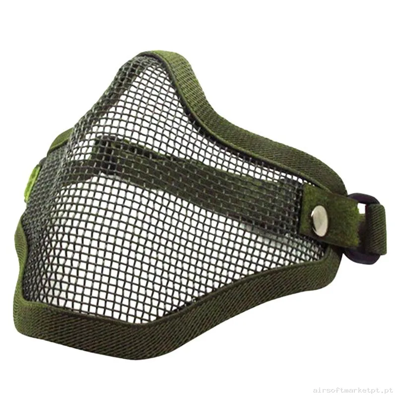 Máscara de Proteção em Malha Oem Starker II verde od — Proteção Ocular & Facial — Airsoft Market PT
