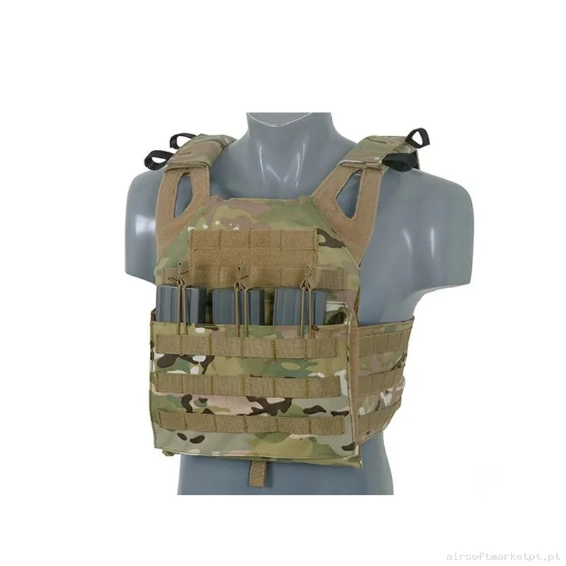 Chaleco JPC Multicam Con Placas Balísticas - 8 Fields — Coletes & Rigs — Airsoft Market PT