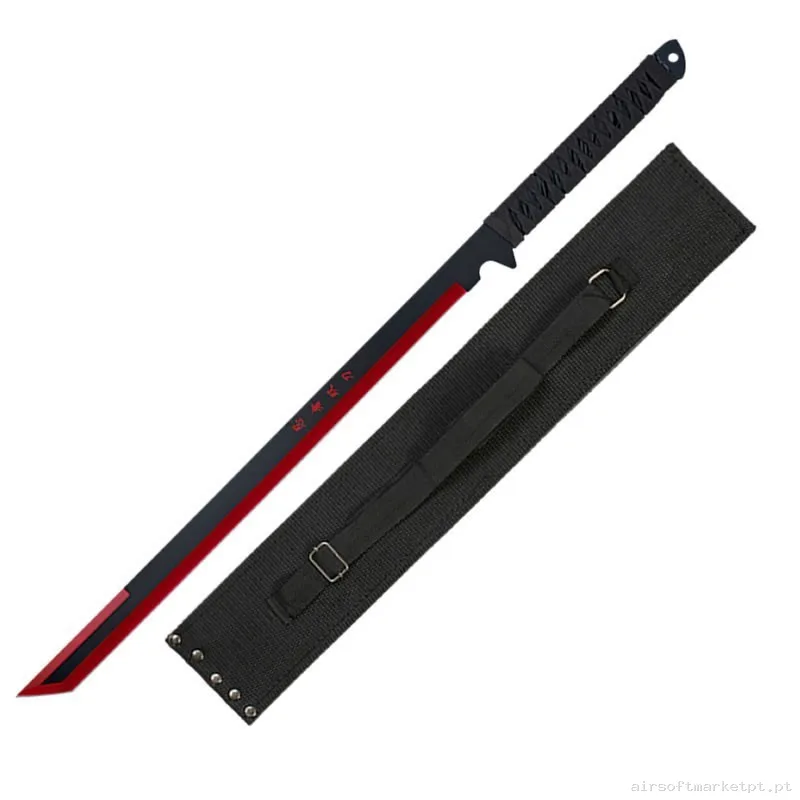 MACHETE BOLO ALBAINOX TANTO 48 CM NEGRO-ROJO — Ferramentas — Airsoft Market PT (foto 2)