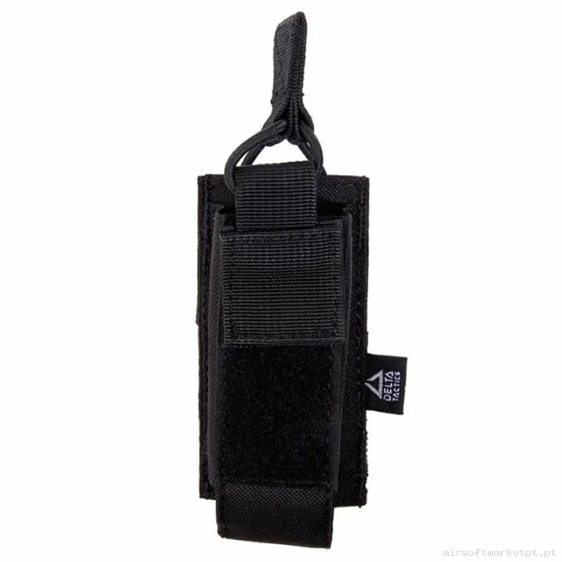 Pouch Magazine Pouch Pistola Delta Tactics Open Top negro — Carregadores / Magazines — Airsoft Market PT