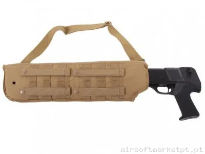 Coldre Porta Shotgun Delta Tactics Tan — Sacos & Mochilas — Airsoft Market PT