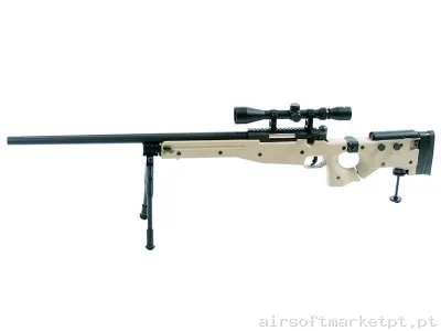 AWP L96 MB08D Well Tan — Snipers — Airsoft Market PT