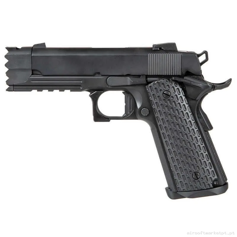 Pistola 1911 GBB Golden Eagle Strike Warrior Negra — Pistolas — Airsoft Market PT