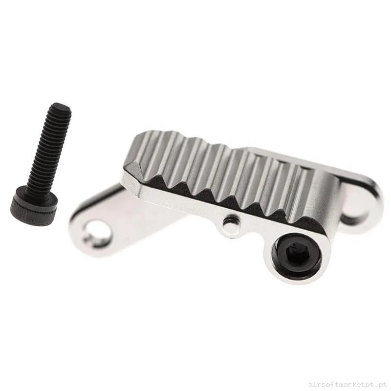 Externo Pistola Thumb Stopper Action Army AAP-01 CNC Silver — Acessórios & Componentes — Airsoft Market PT