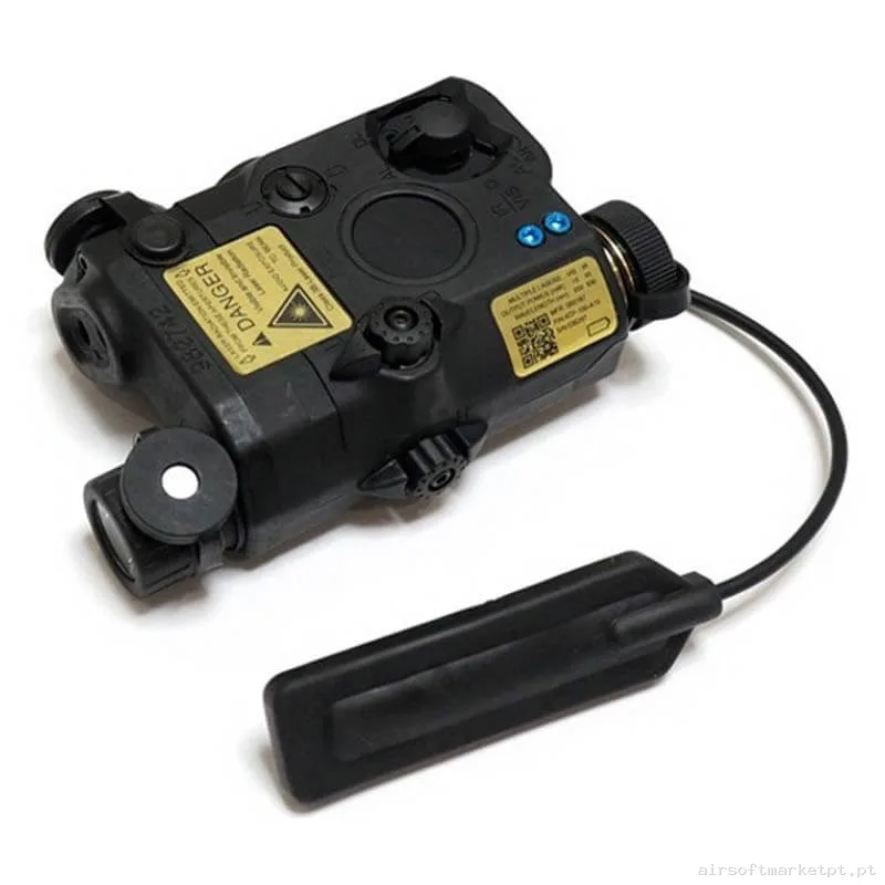 Externo An/Peq-15 Fma Tb0075 LED+Láser verde negro — Acessórios & Componentes — Airsoft Market PT