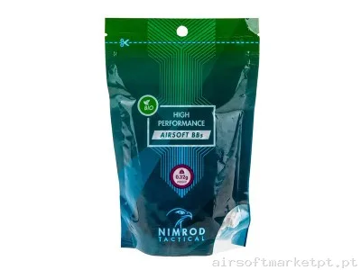 Bbs muniçao 0,32 PVC Nimrod — Munição (BBs) — Airsoft Market PT